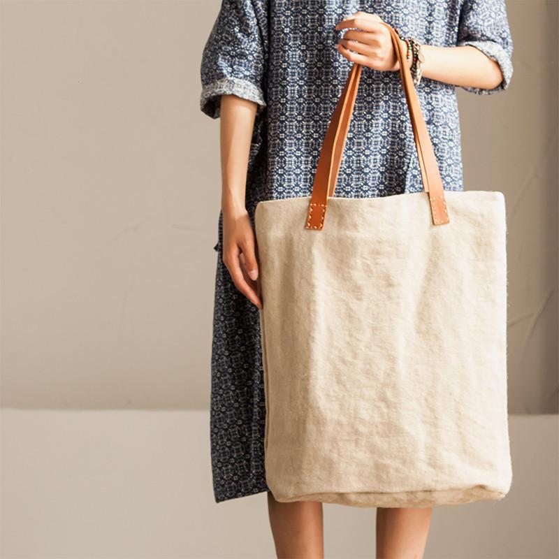 Full hand-stitched leather handbag cowhide Messenger bag handmade