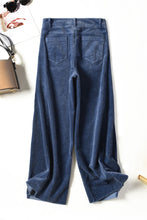 Load image into Gallery viewer, Women Loose Wide Leg Corduroy Pants K1428
