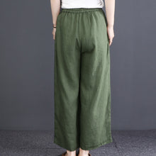 Load image into Gallery viewer, Linen Wide Leg Casual pants For Women K2734
