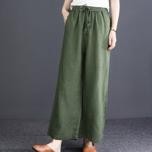 Load image into Gallery viewer, Linen Wide Leg Casual pants For Women K2734
